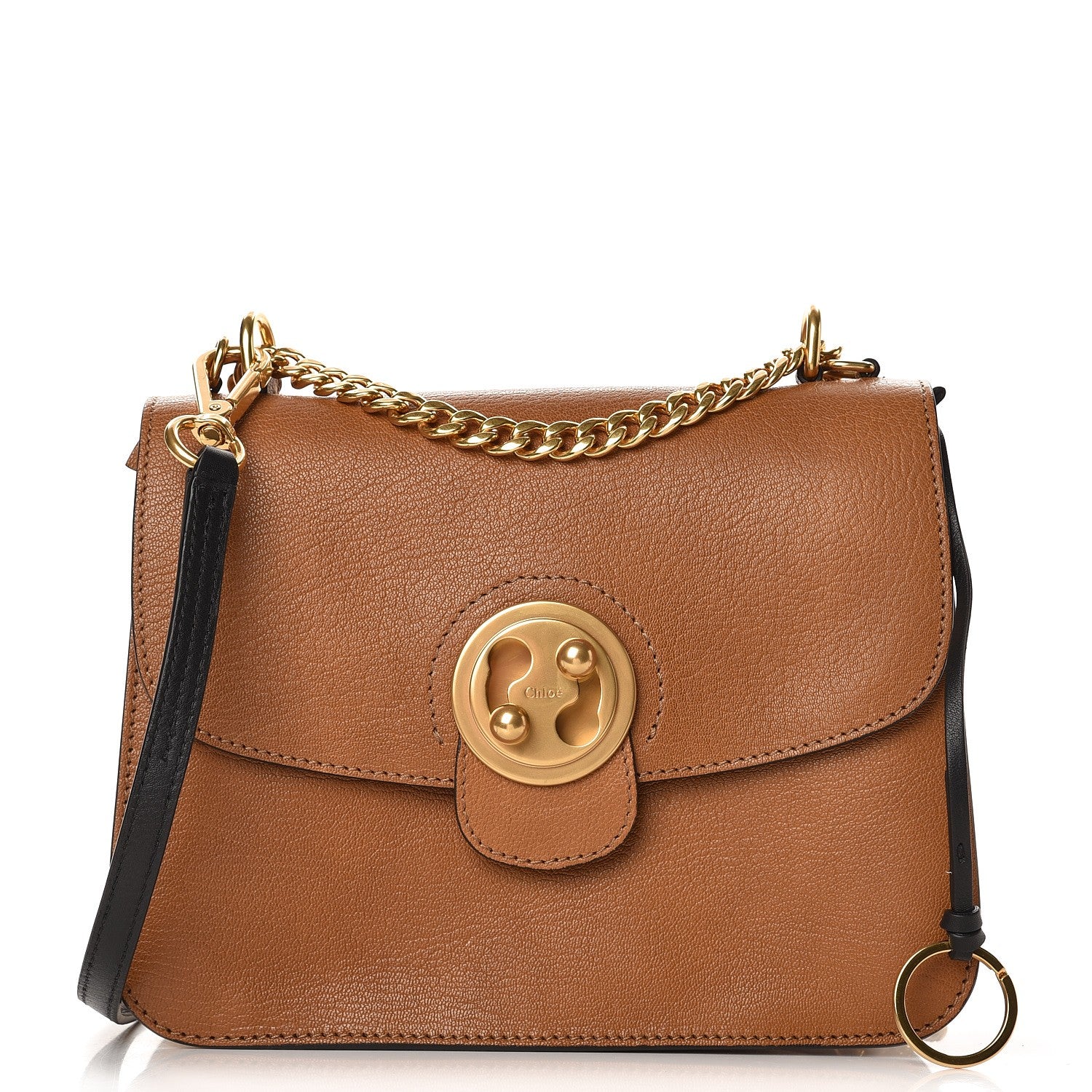 Chloe Goatskin Medium Mily Shoulder Bag Caramel 1 of 9