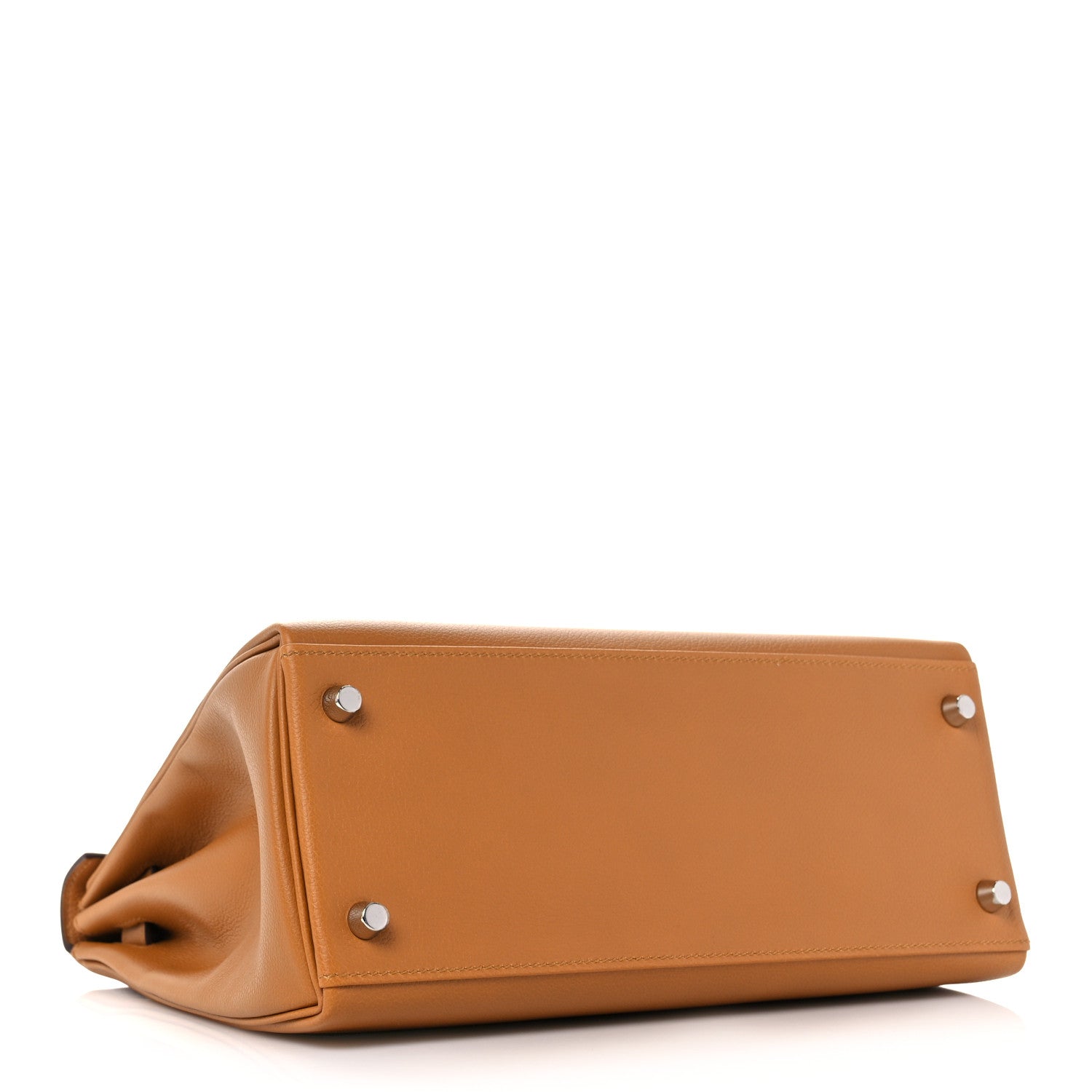 Hermes Evercolor Verso Kelly Retourne 28 Caramel Rose d'Ete 5 of 36