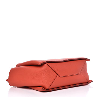 Celine Baby Grained Calfskin Small Tri-Fold Bag Orange 4 of 9