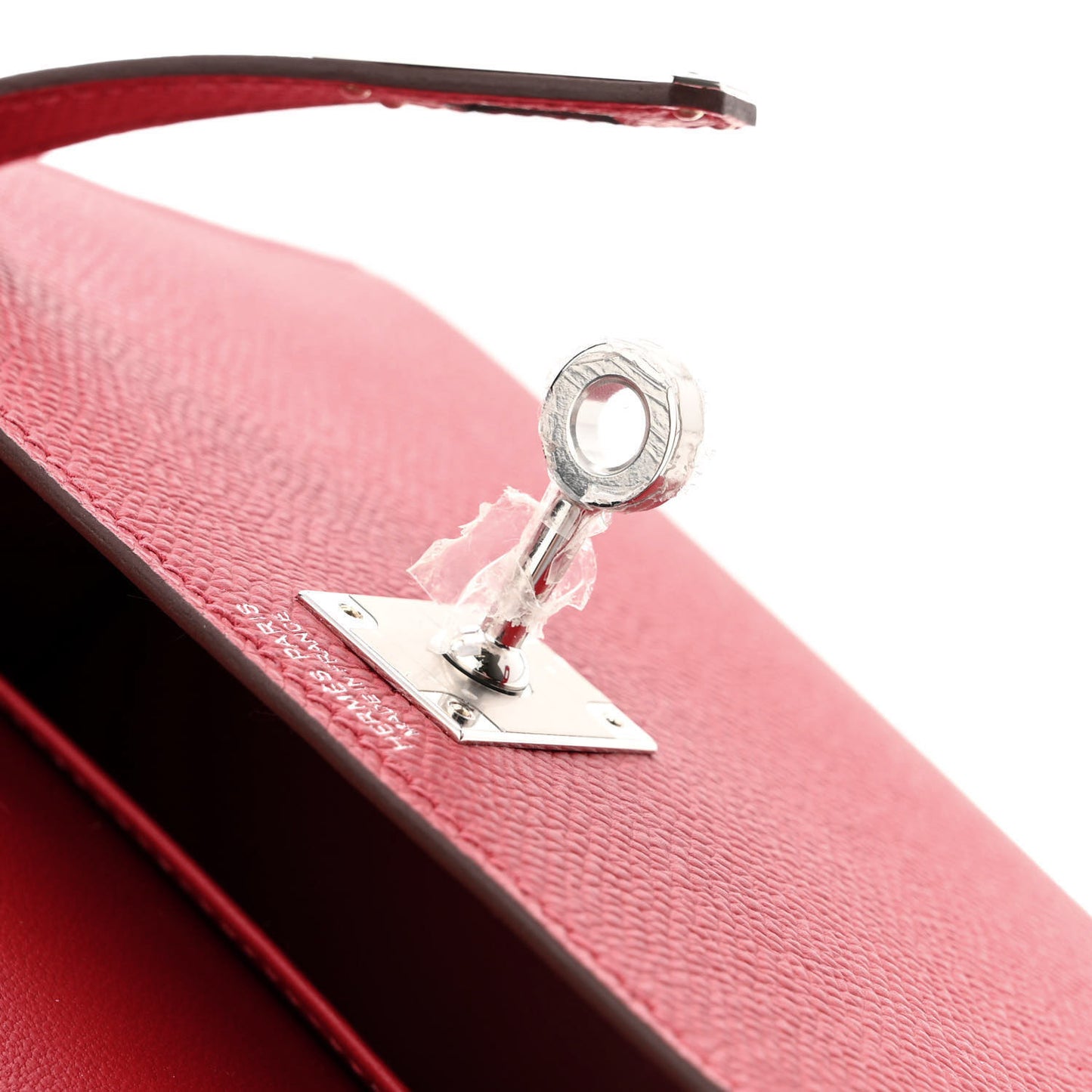 Epsom Mini Kelly Sellier 20 Rouge Piment