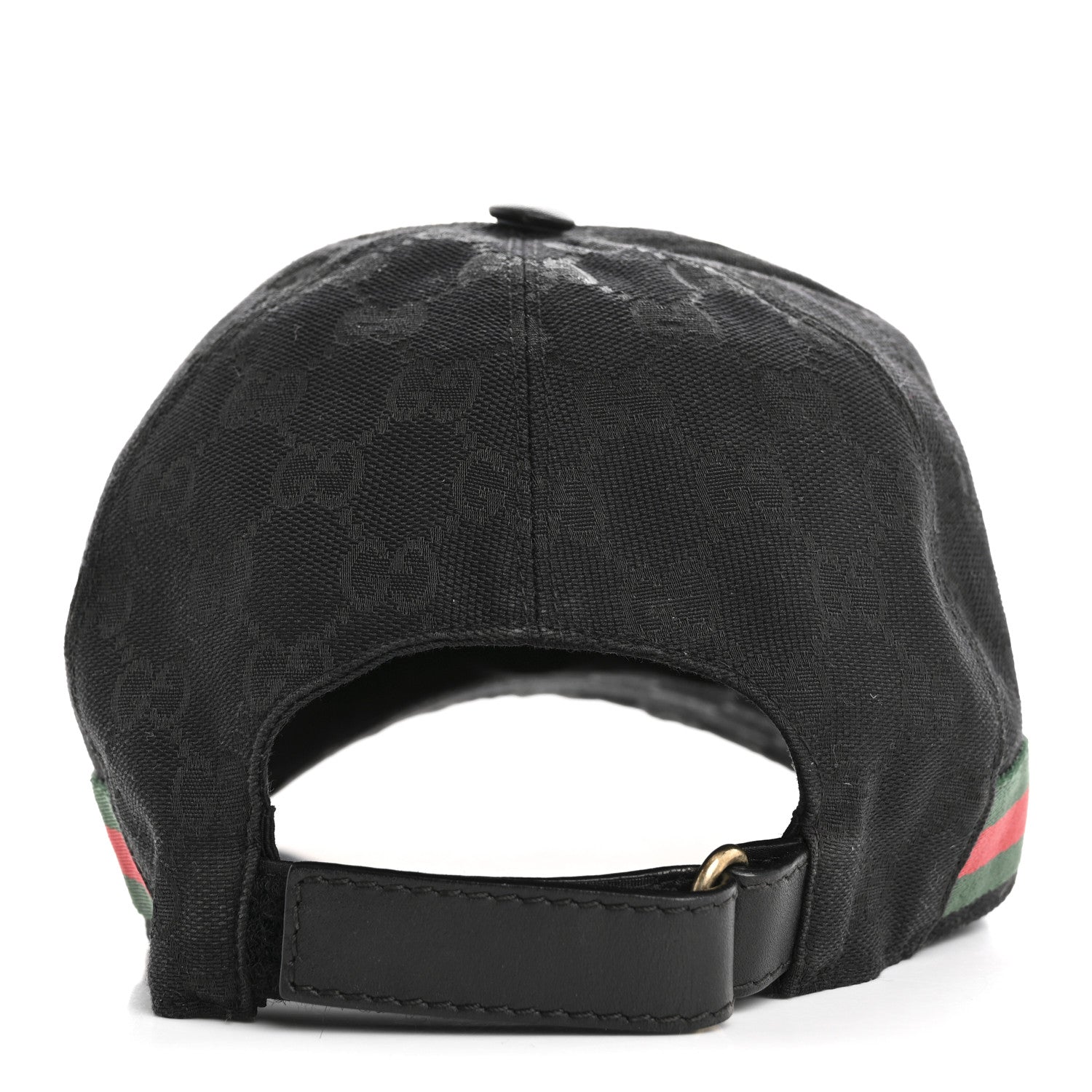 Gucci Monogram Web Baseball Hat L Black 6 of 12