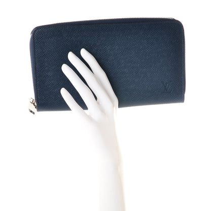 Louis Vuitton Taiga Zippy Organizer Wallet Ocean 2 of 7
