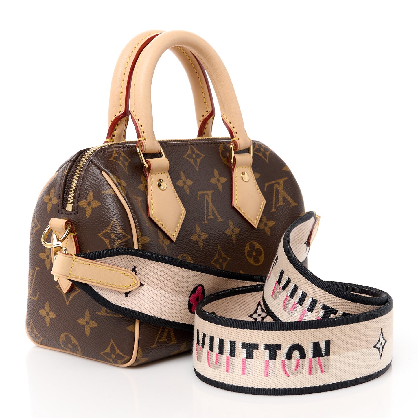 Monogram Speedy Bandouliere 20 Black