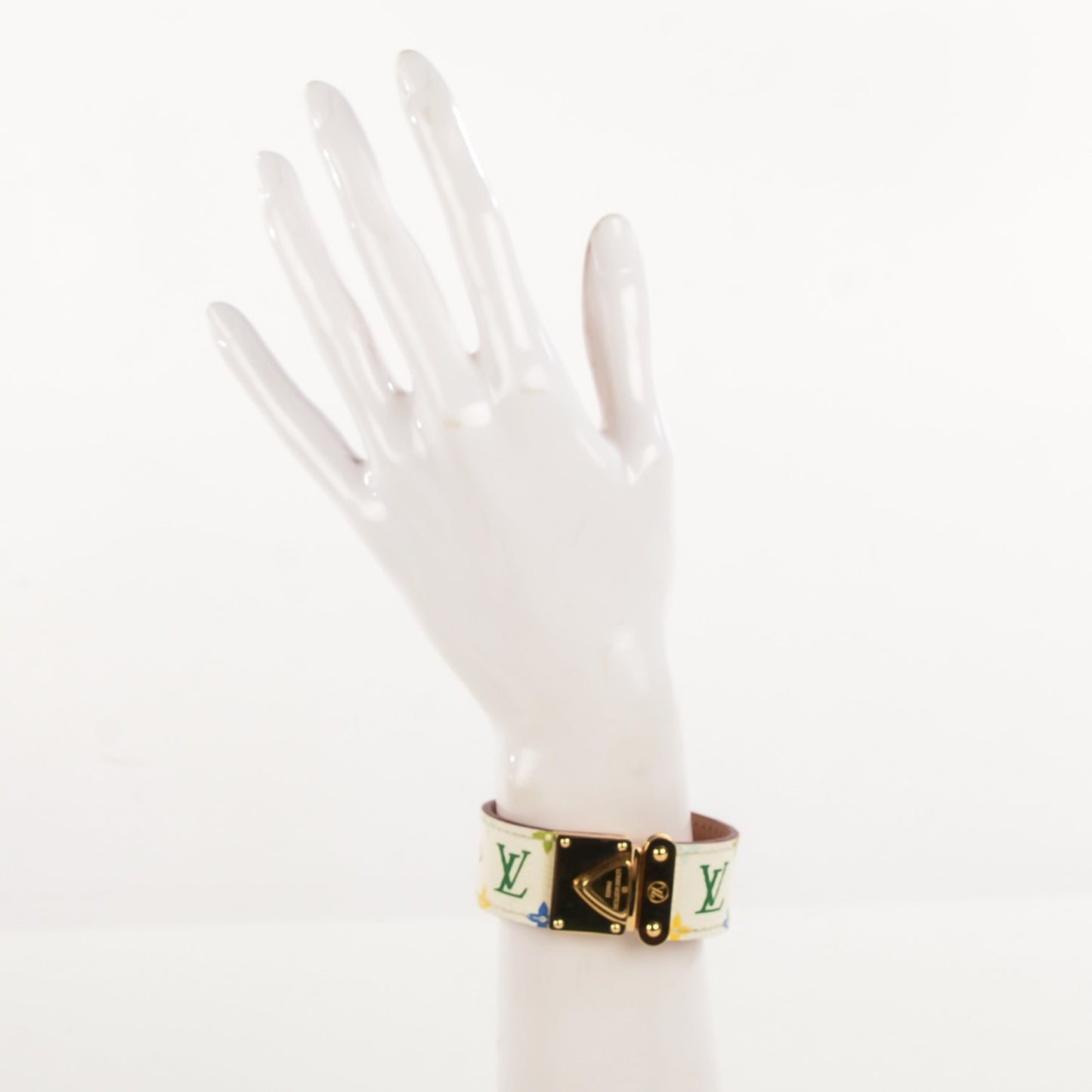 Monogram Multicolor Koala Bracelet S White