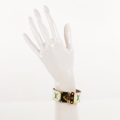 Louis Vuitton Monogram Multicolor Koala Bracelet S White 2 of 7