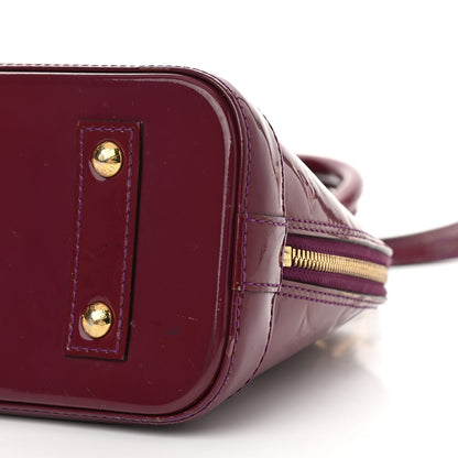 Louis Vuitton Vernis Alma BB Amethyste 10 of 13