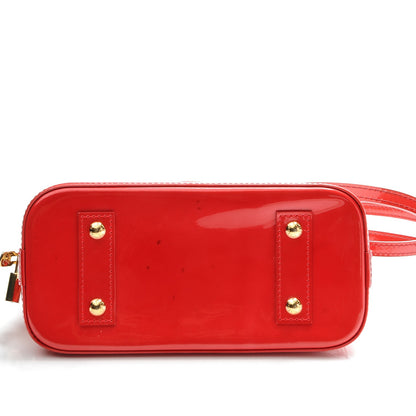 Louis Vuitton Vernis Alma BB Cherry 5 of 13