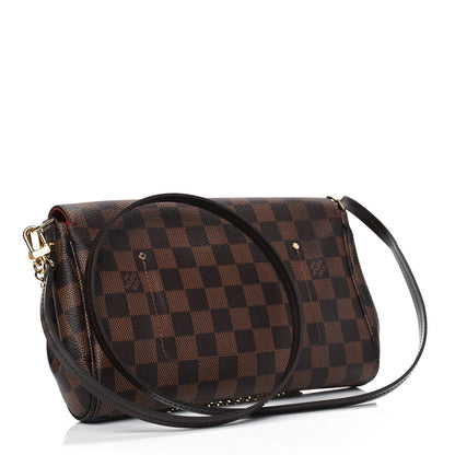 Louis Vuitton Damier Ebene Favorite MM 2 of 7