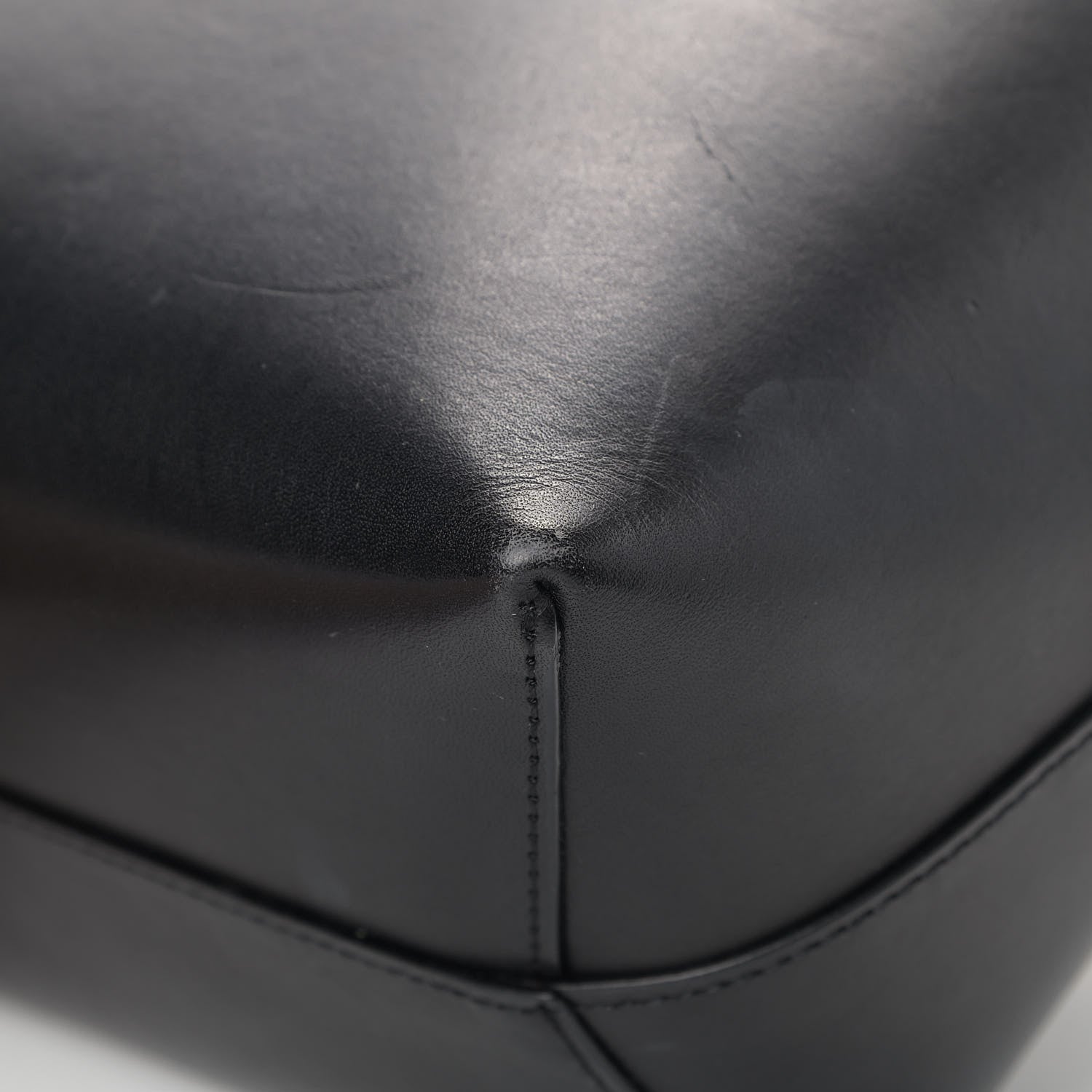 Mansur Gavriel Calfskin Mini Bucket Bag Black Ballerina 8 of 14