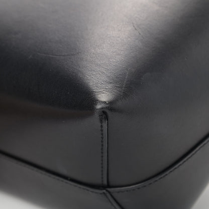 Mansur Gavriel Calfskin Mini Bucket Bag Black Ballerina 8 of 14