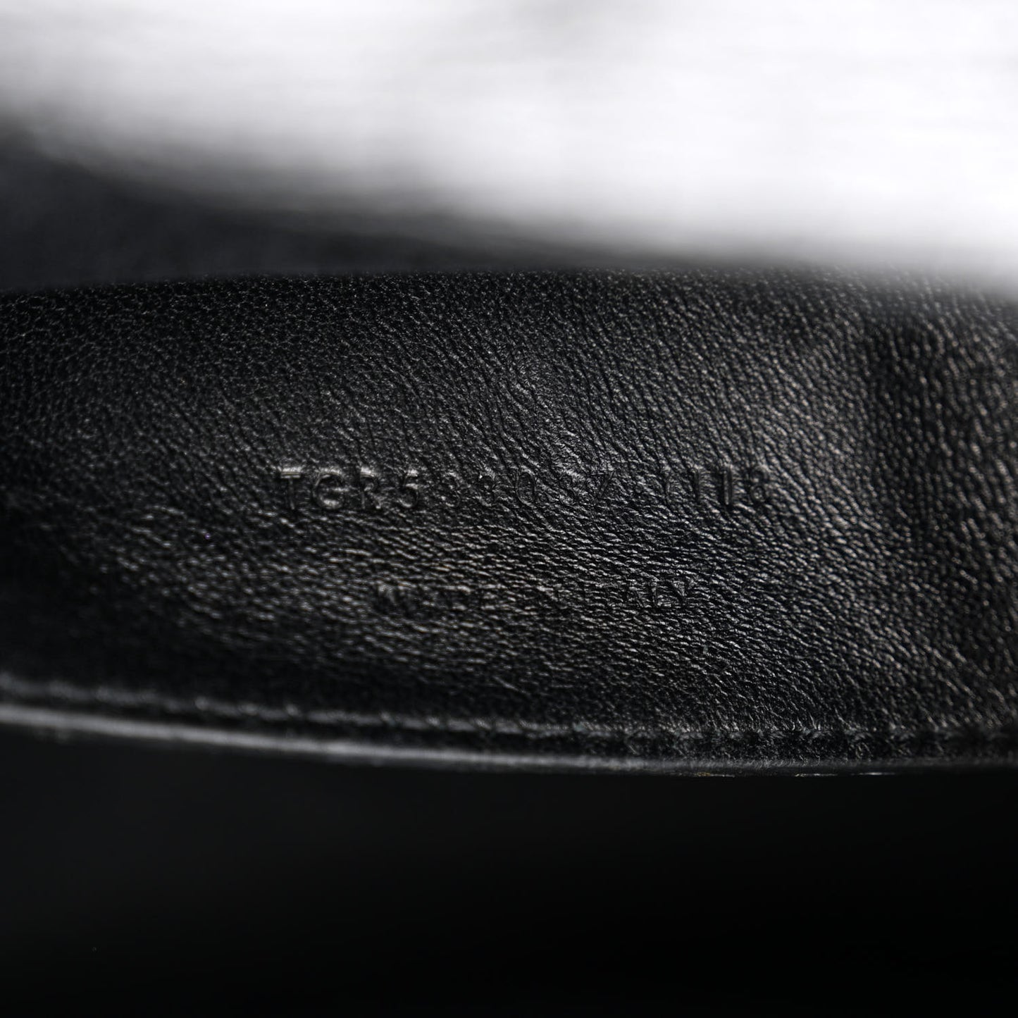 Crinkled Calfskin Matelasse Monogram Baby Niki Chain Satchel Black