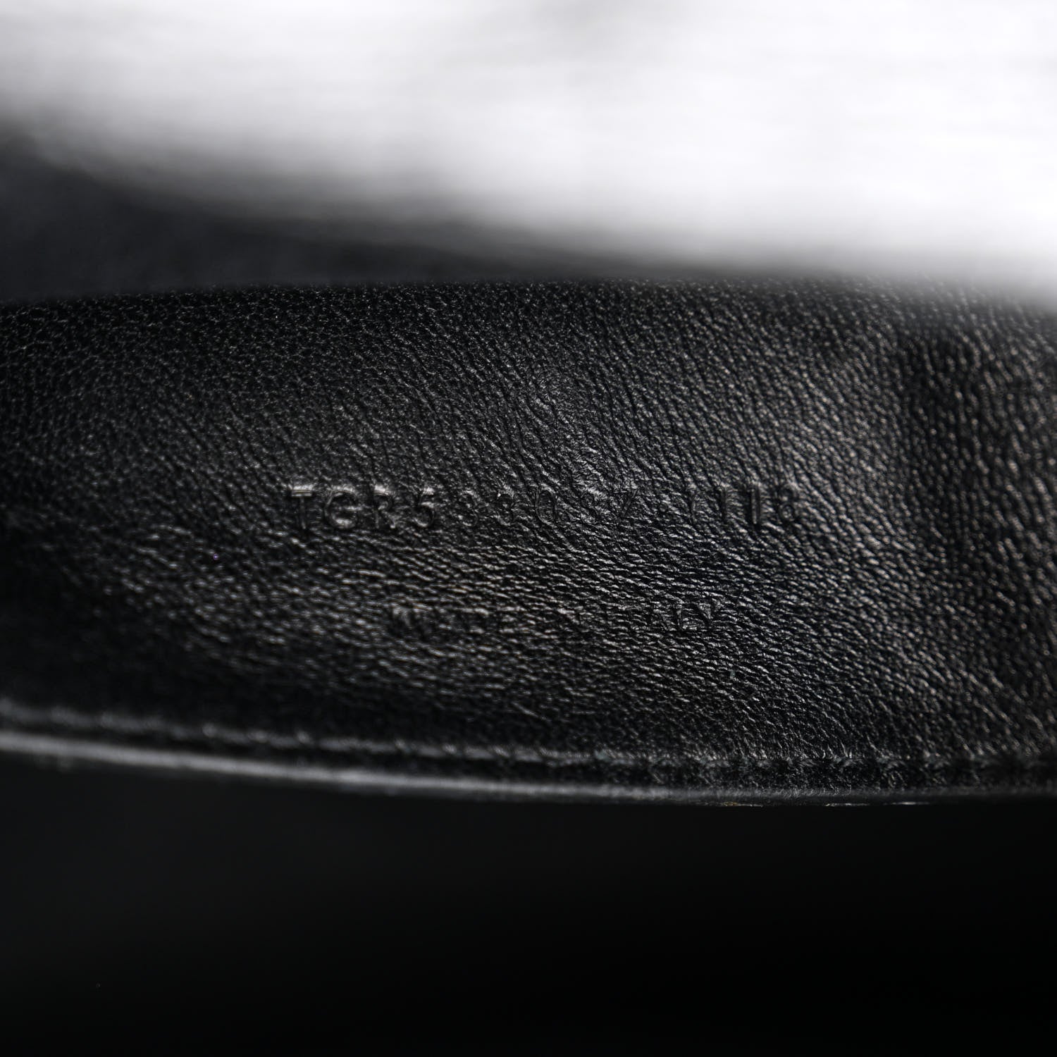 Saint Laurent Crinkled Calfskin Matelasse Monogram Baby Niki Chain Satchel Black 7 of 12