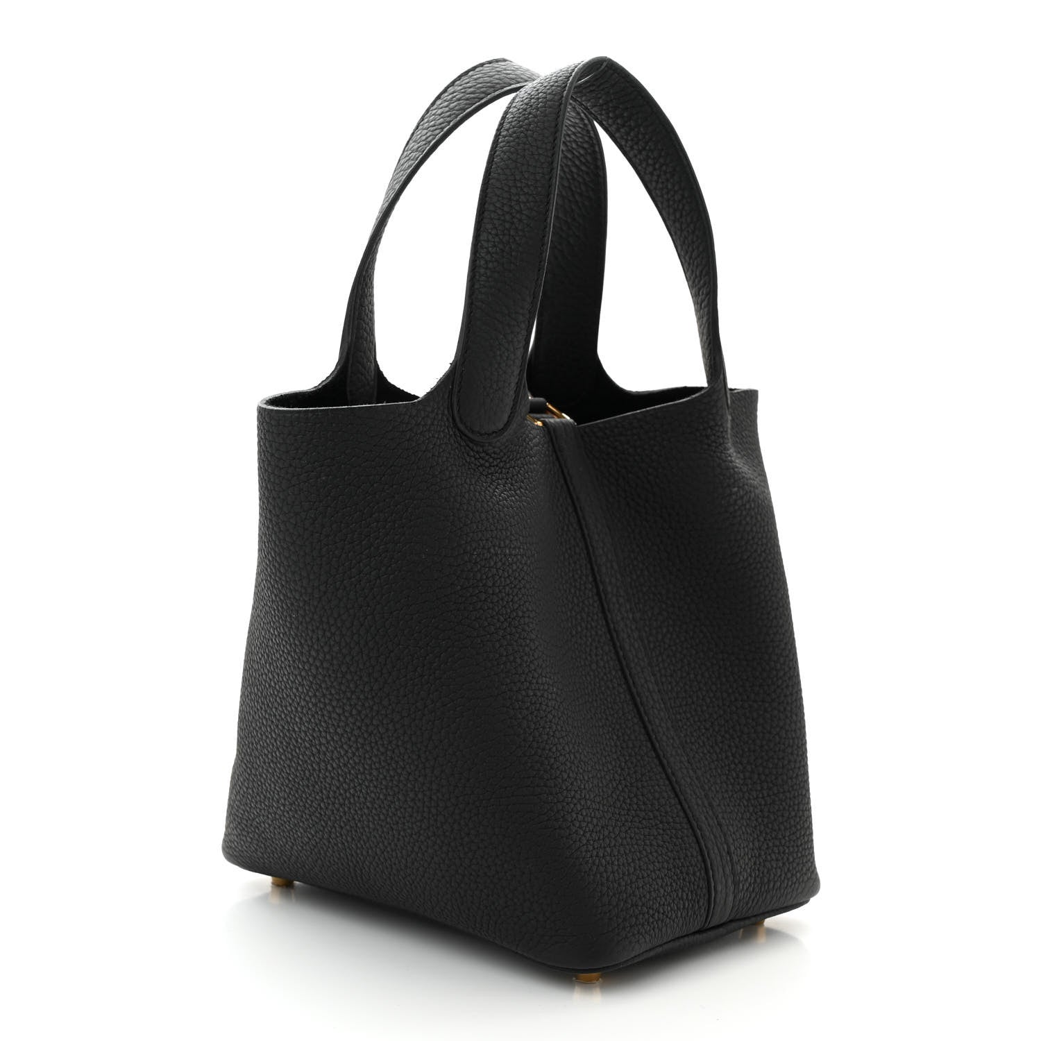 Hermes Taurillon Clemence Picotin Lock 18 PM Black 3 of 11