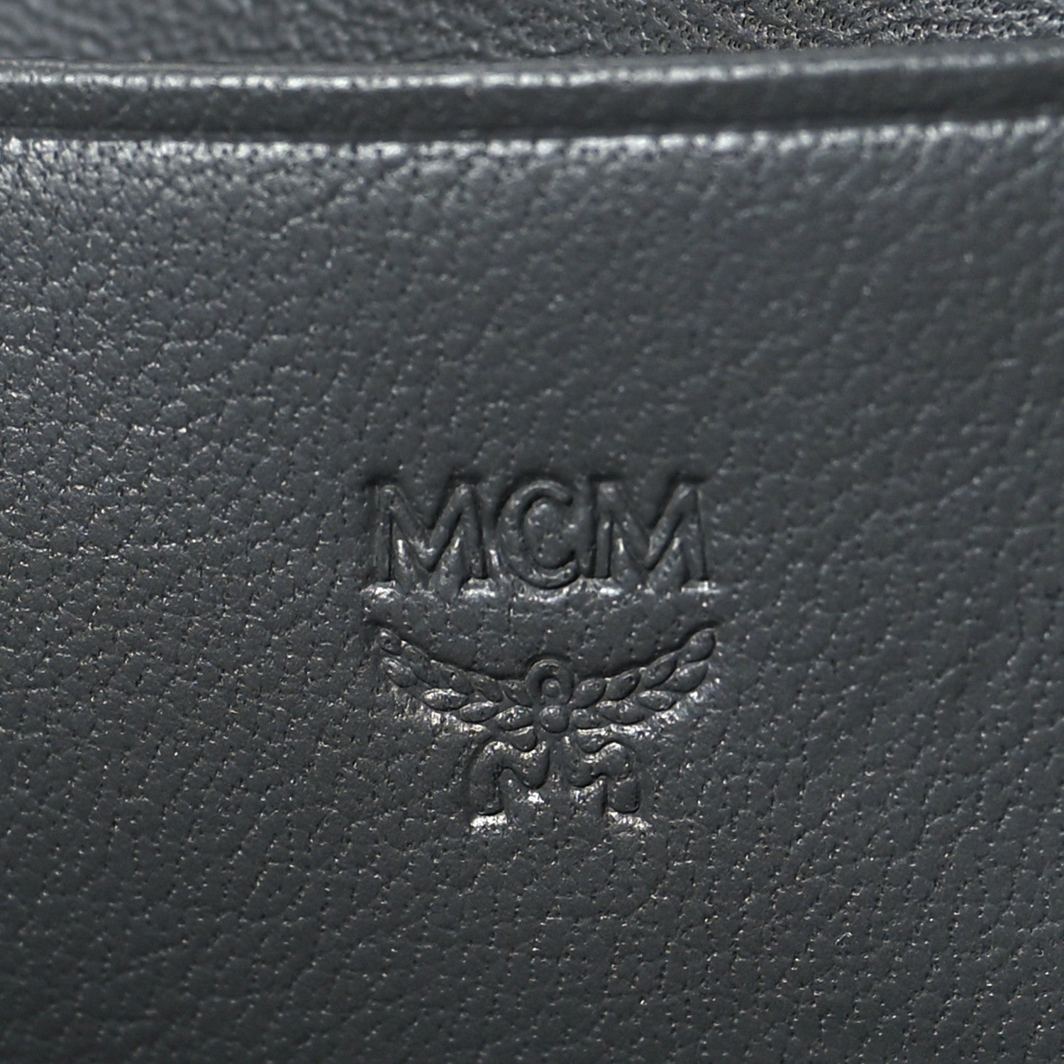 MCM Visetos Crossbody Tech Pouch Phantom Grey 6 of 11