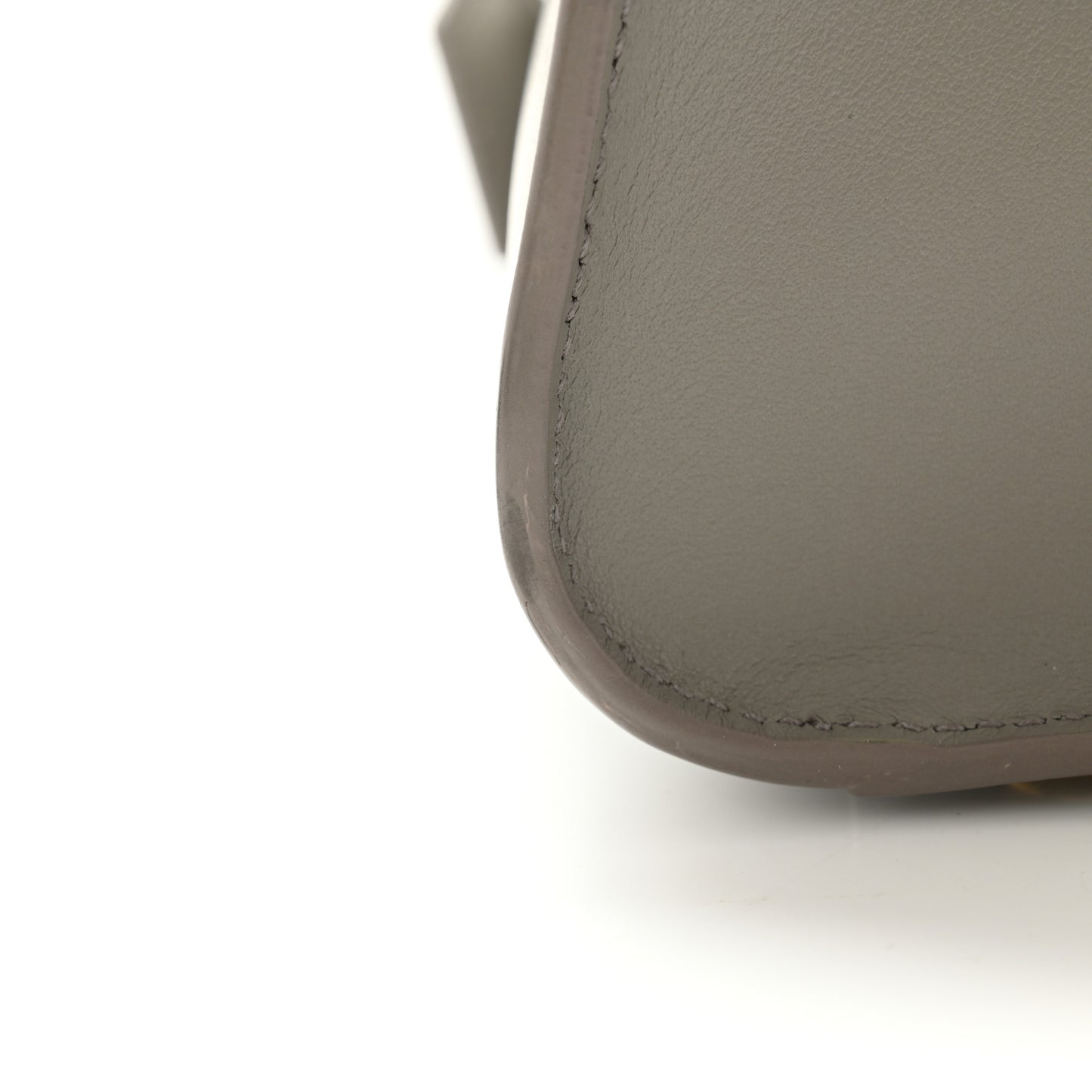 Smooth Calfskin Small Monogram Cabas Oyster Grey