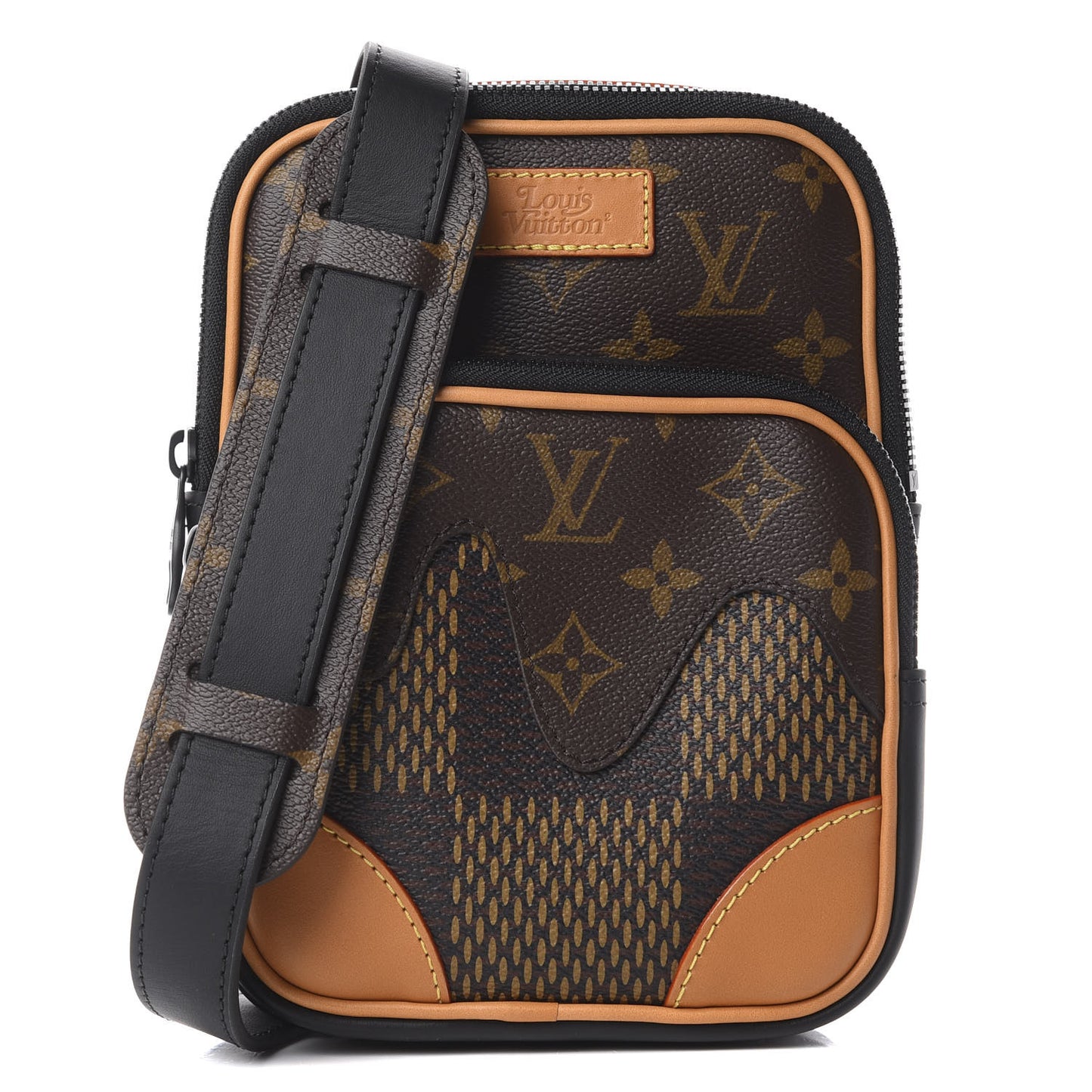 X NIGO Giant Damier Ebene Monogram Amazone Sling Bag