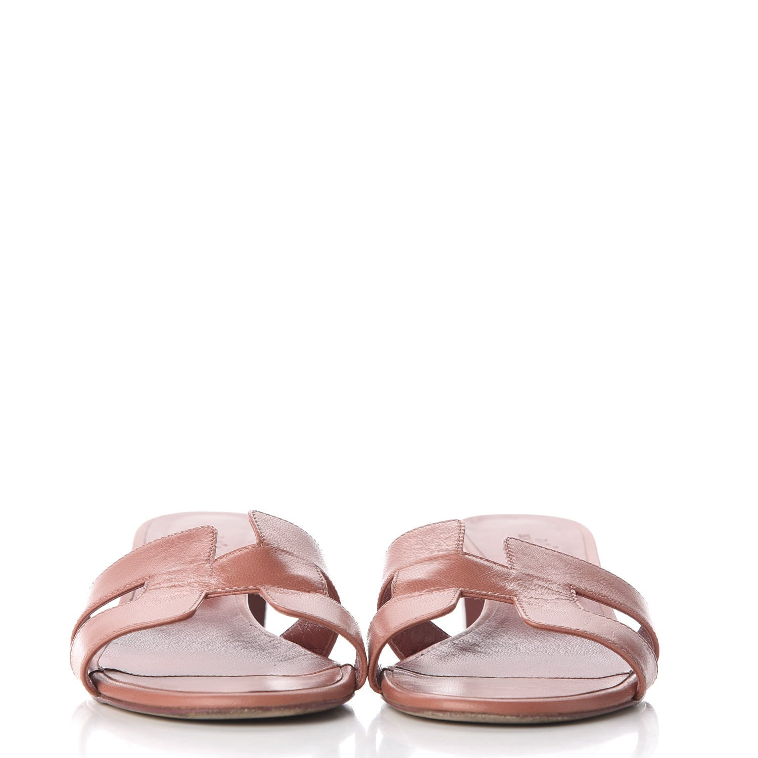 Hermes Nappa Oasis Sandals 38 Rouge Blush 11 of 20