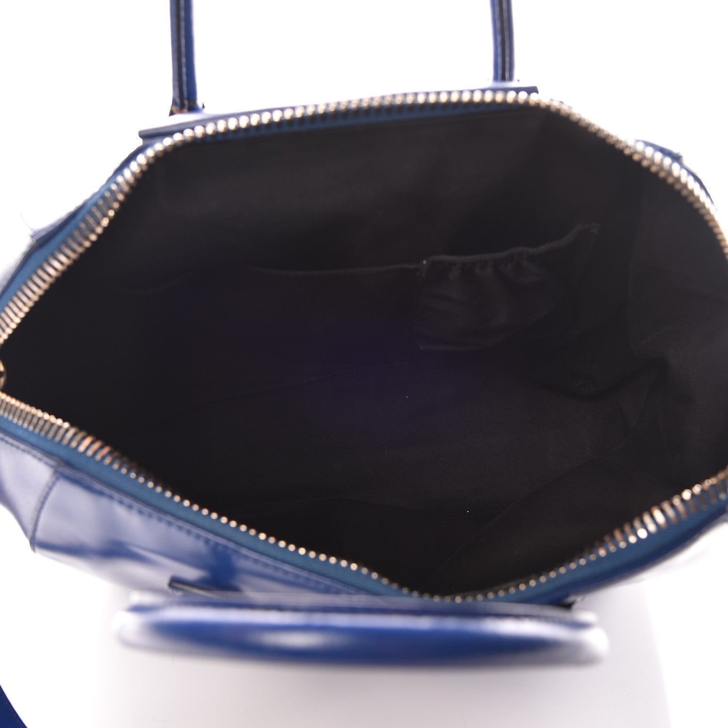 Givenchy Shiny Lord Calfskin Medium Antigona Blue 5 of 14