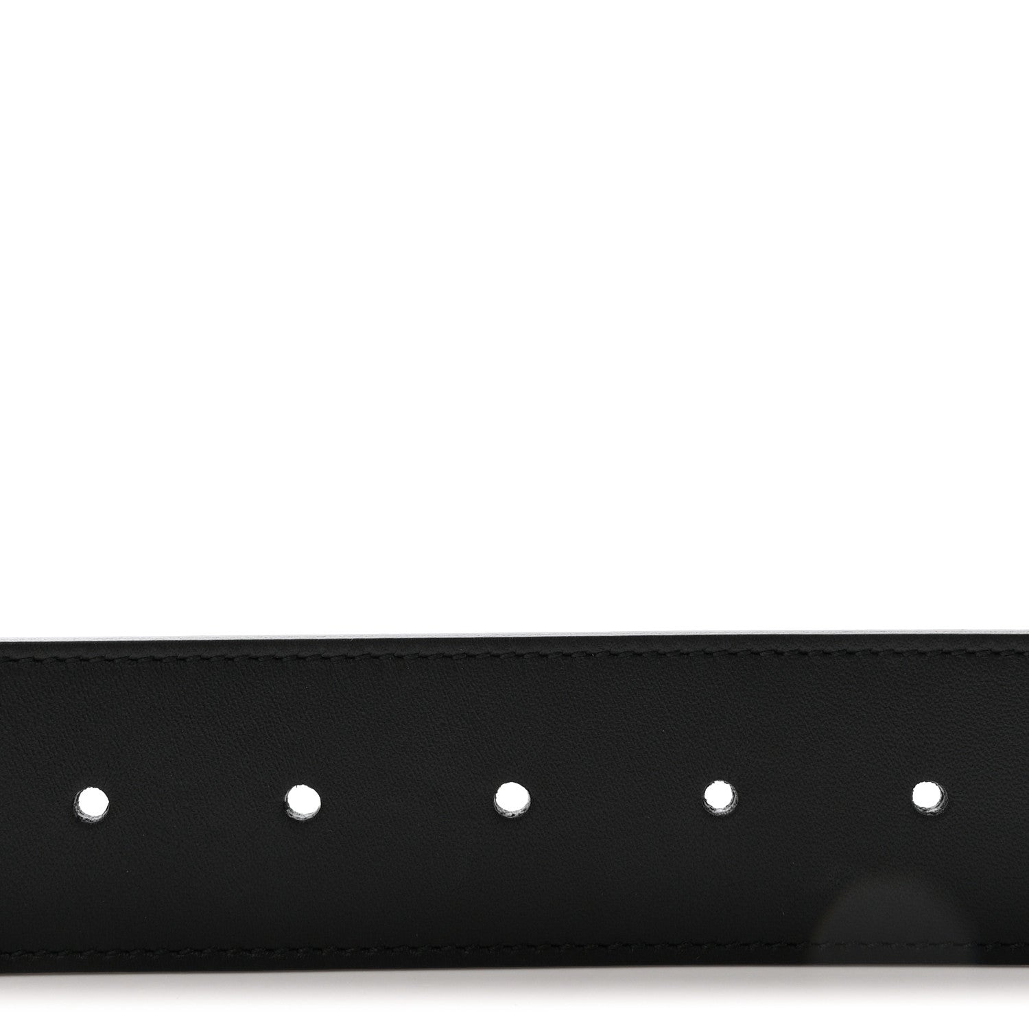 Gucci Calfskin Double G 40mm Belt 75 30 Black 3 of 5