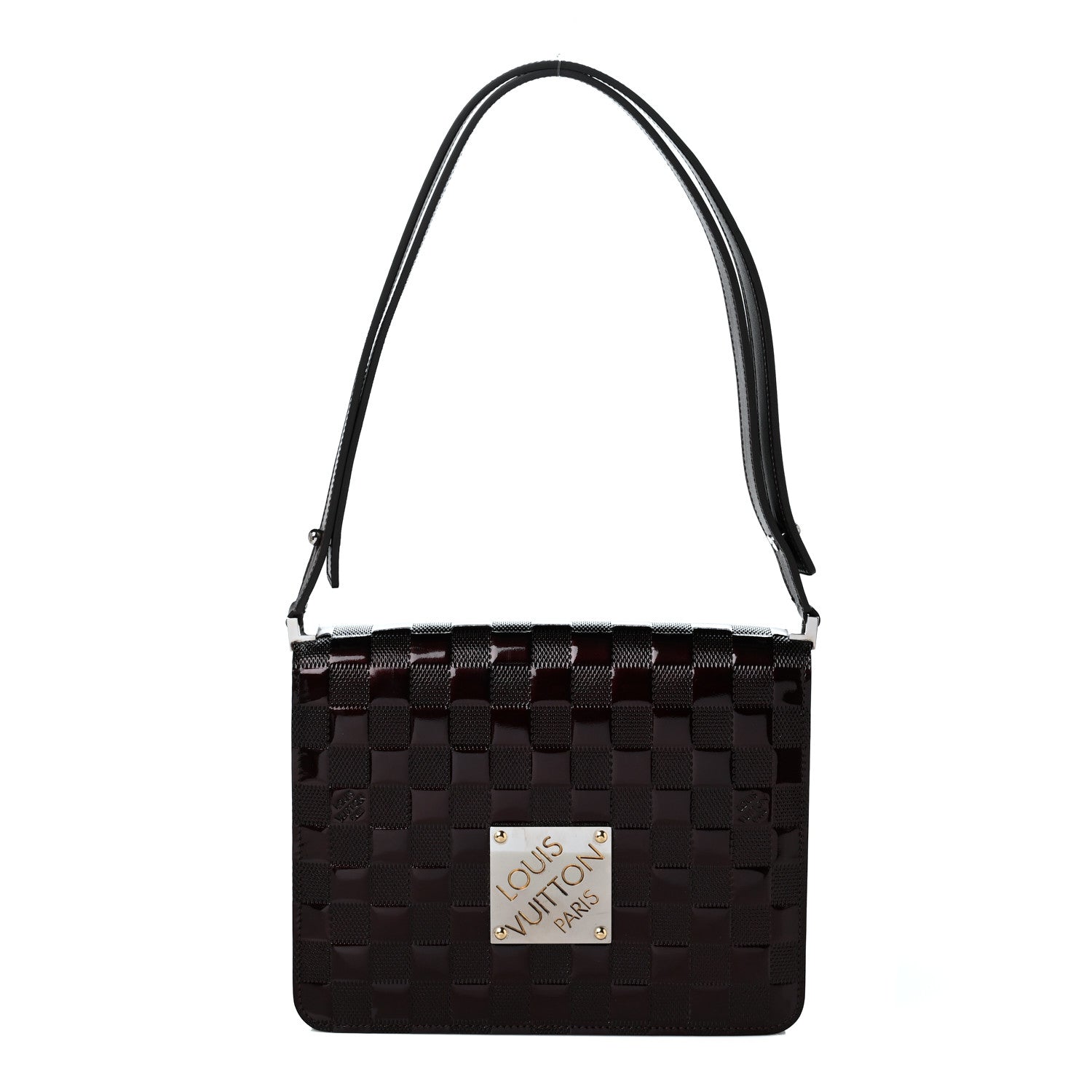 Louis Vuitton Damier Vernis Cabaret Bag Carmine 1 of 9