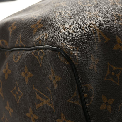 Louis Vuitton Monogram Macassar Keepall Bandouliere 55 8 of 9