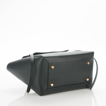 Celine Drummed Calfskin Mini Belt Bag Black 4 of 7
