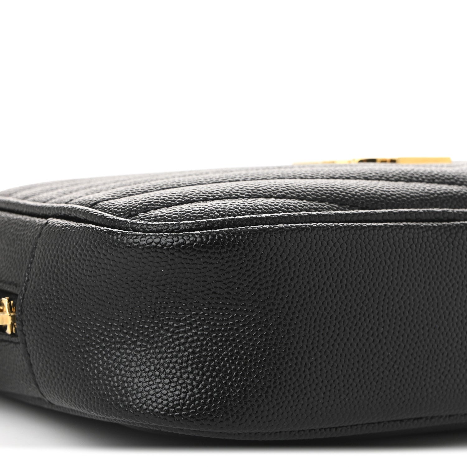 Saint Laurent Grain De Poudre Matelasse Monogram Mini Lou Camera Bag Black 17 of 19