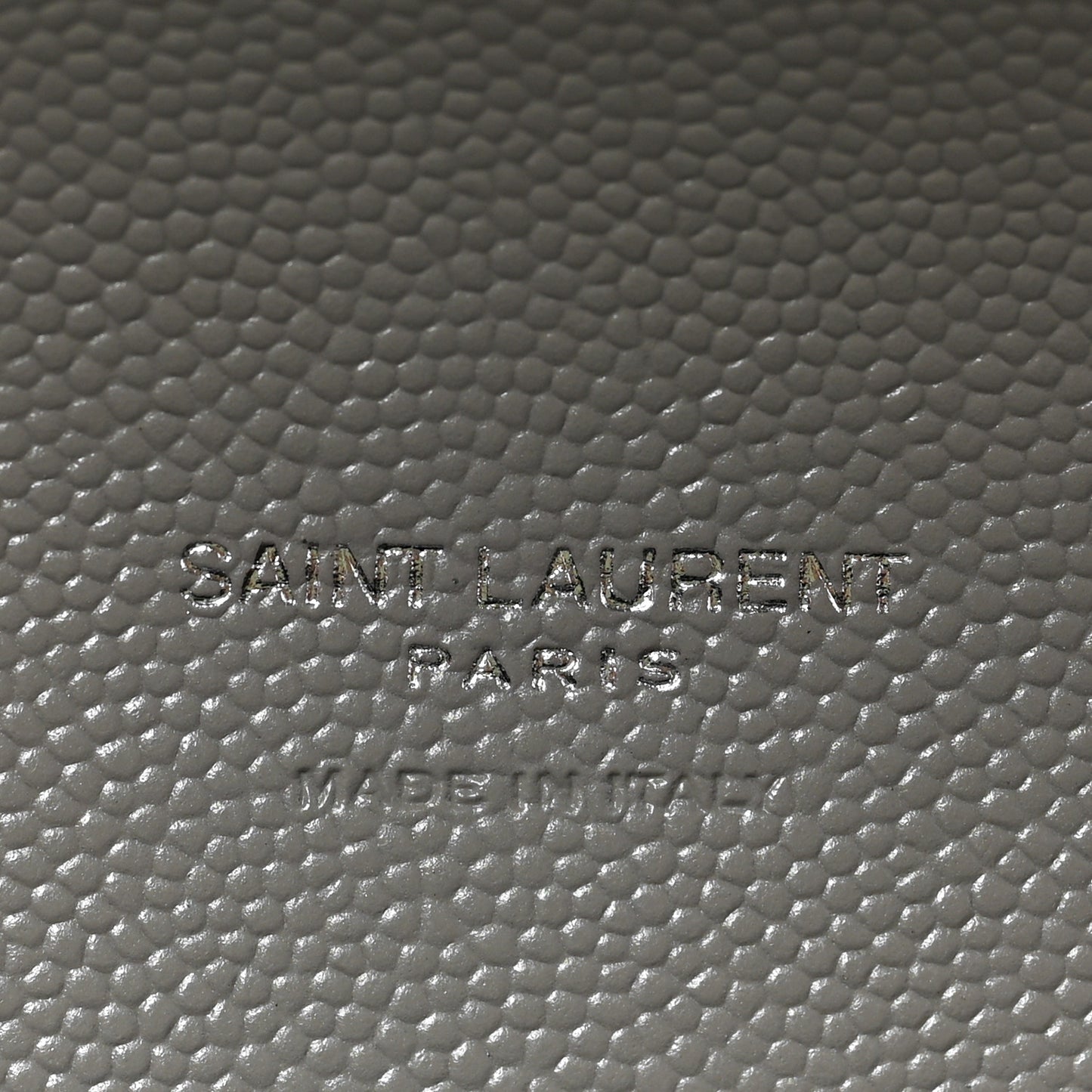 Grain De Poudre Textured Mixed Matelasse Triquilt Monogram Clutch Storm