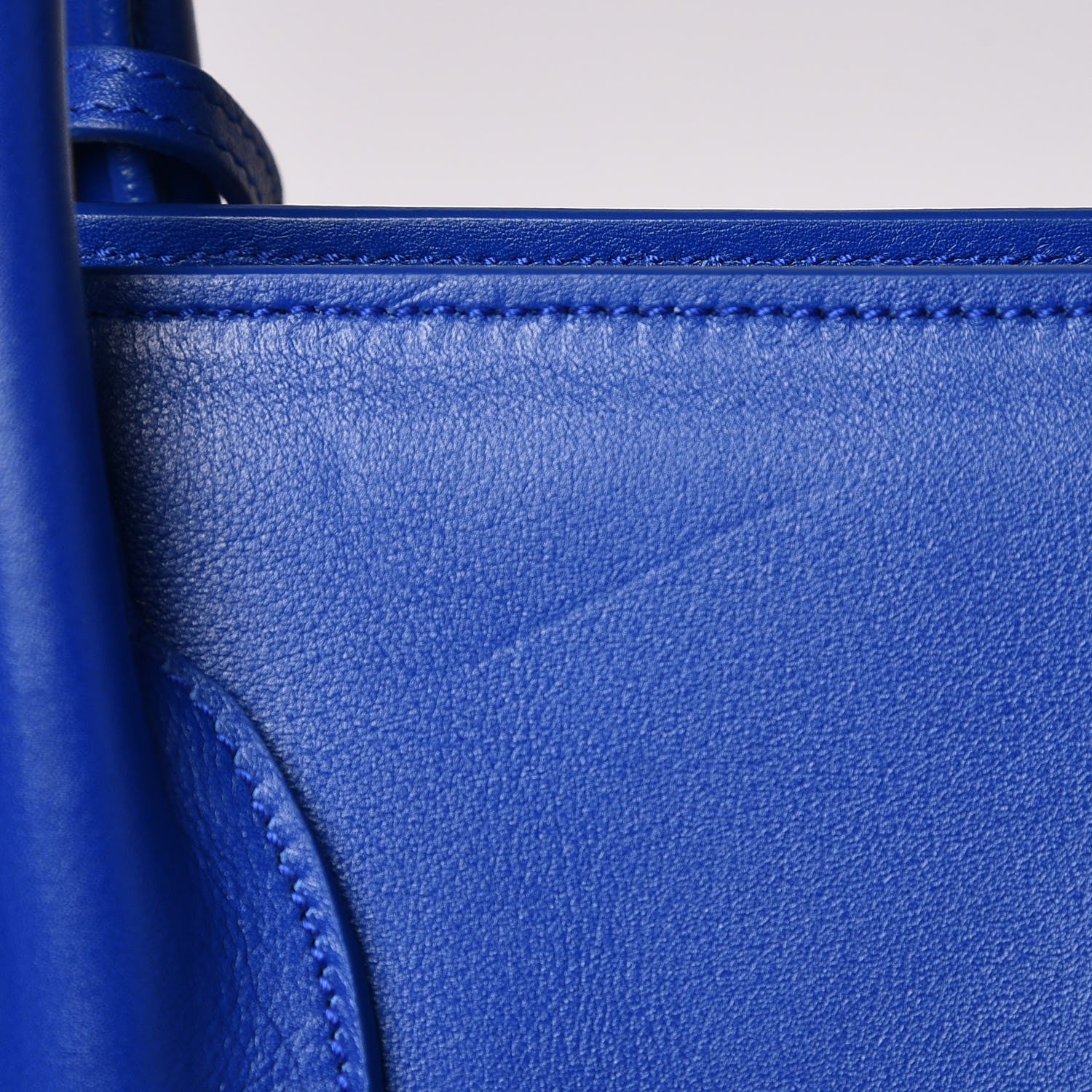 Saint Laurent Calfskin Small Sac De Jour Blue Majorelle 14 of 16