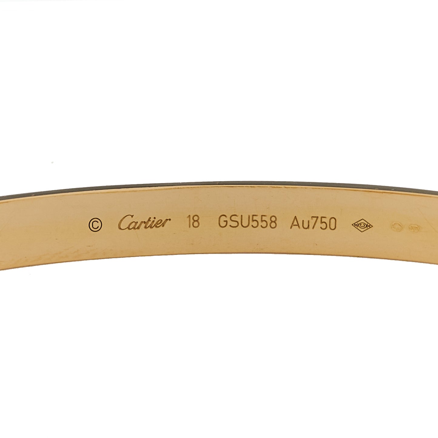 18K Yellow Gold LOVE Bracelet 18