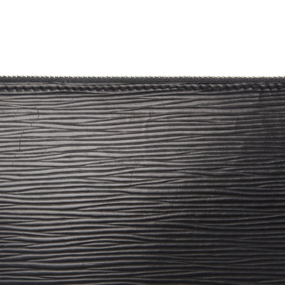 Louis Vuitton Epi Pochette Accessories 24 Black 6 of 12