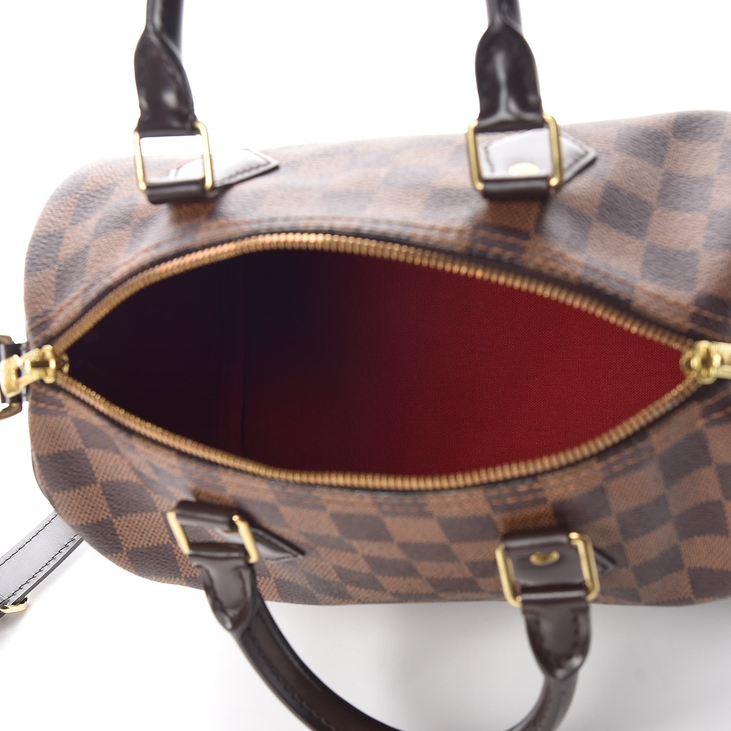 Louis Vuitton Damier Ebene Speedy Bandouliere 25 5 of 10