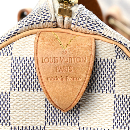 Louis Vuitton Damier Azur Speedy 25 12 of 16