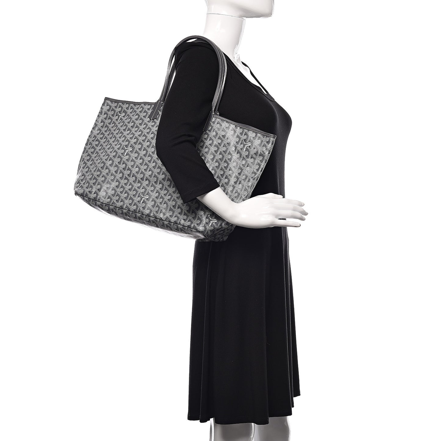 Goyardine Saint Louis PM Grey