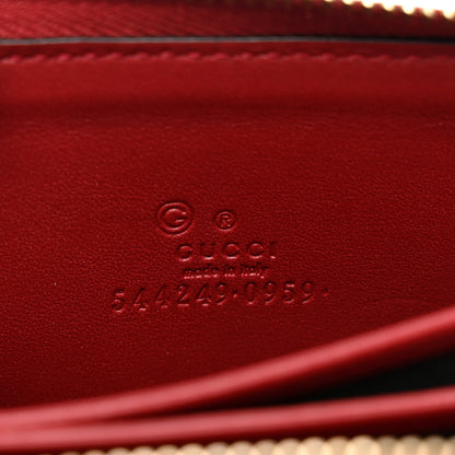 Gucci Microguccissima Zip Around Card Case Red 6 of 8
