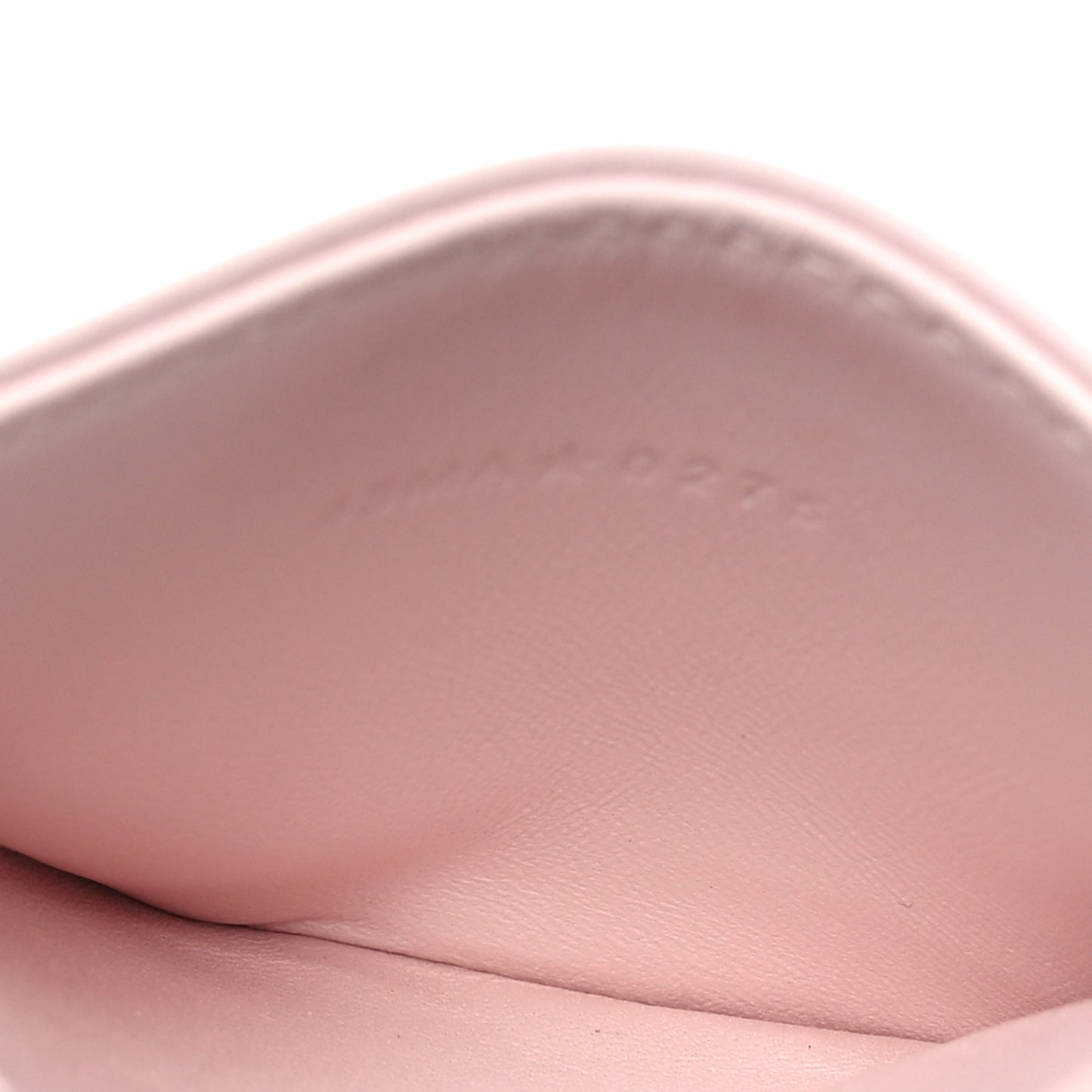 Lambskin Cannage DiorAmour Lady Dior Card Holder Pale Pink
