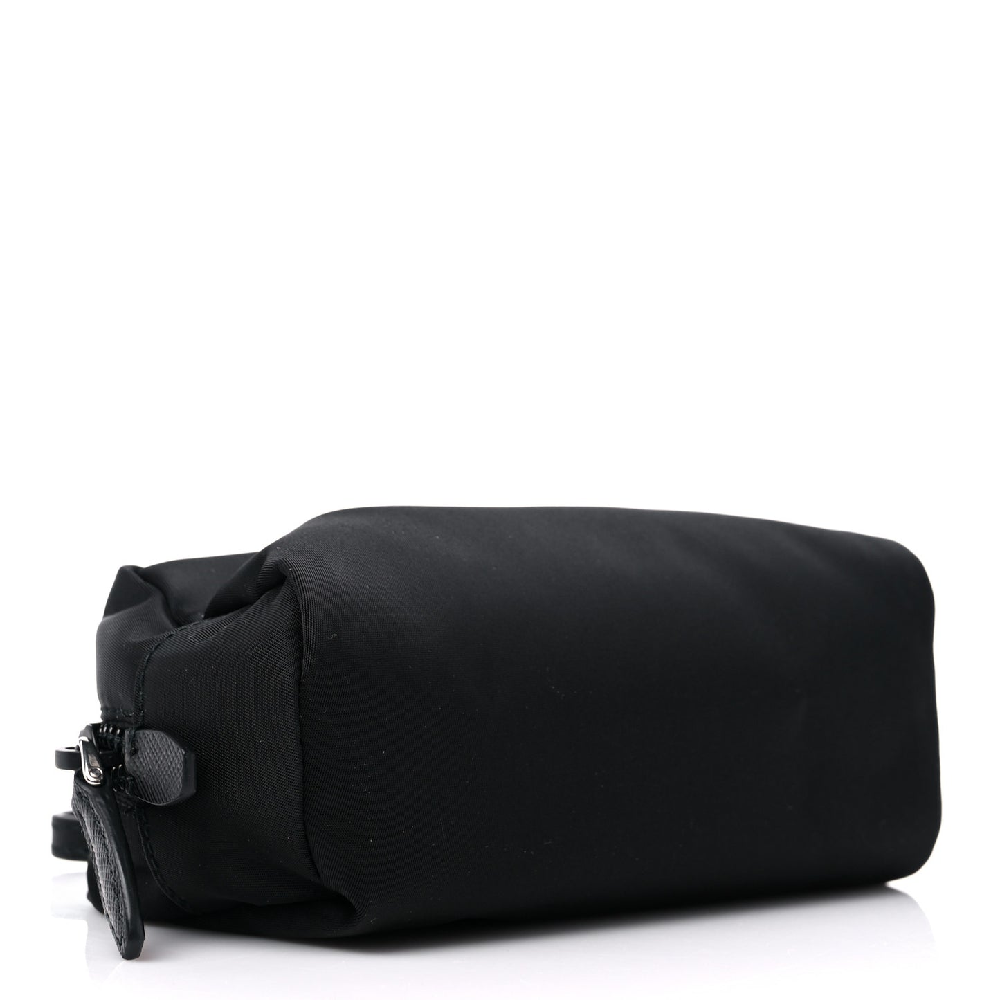 Tessuto Nylon Saffiano Wristlet Black