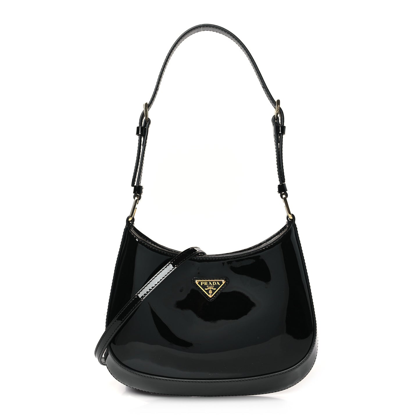Vernice Cleo Adjustable Strap Shoulder Bag Black