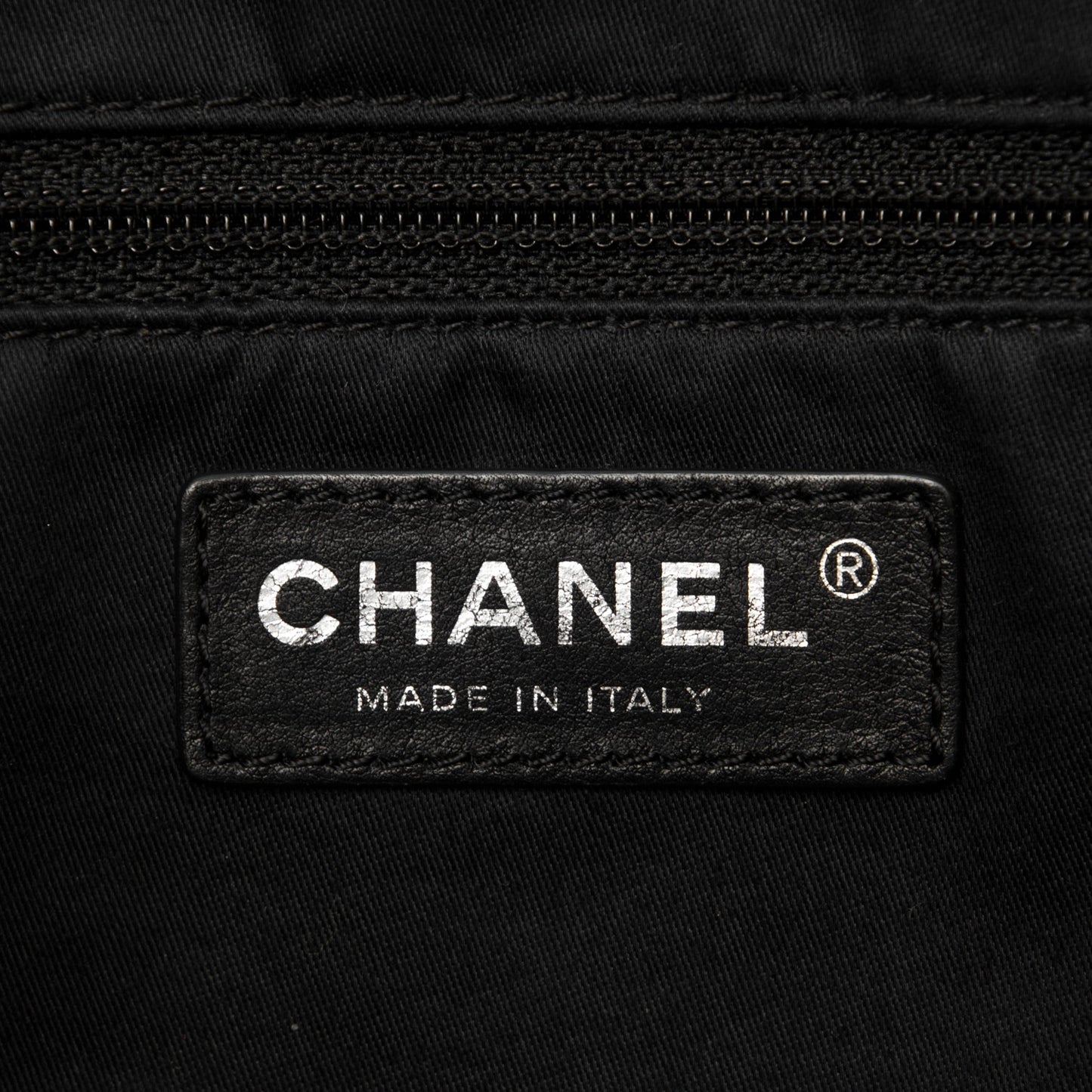 Patent Quilted Large Cells Tote Black