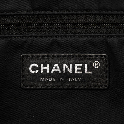 Chanel Patent Quilted Large Cells Tote Black 6 of 7