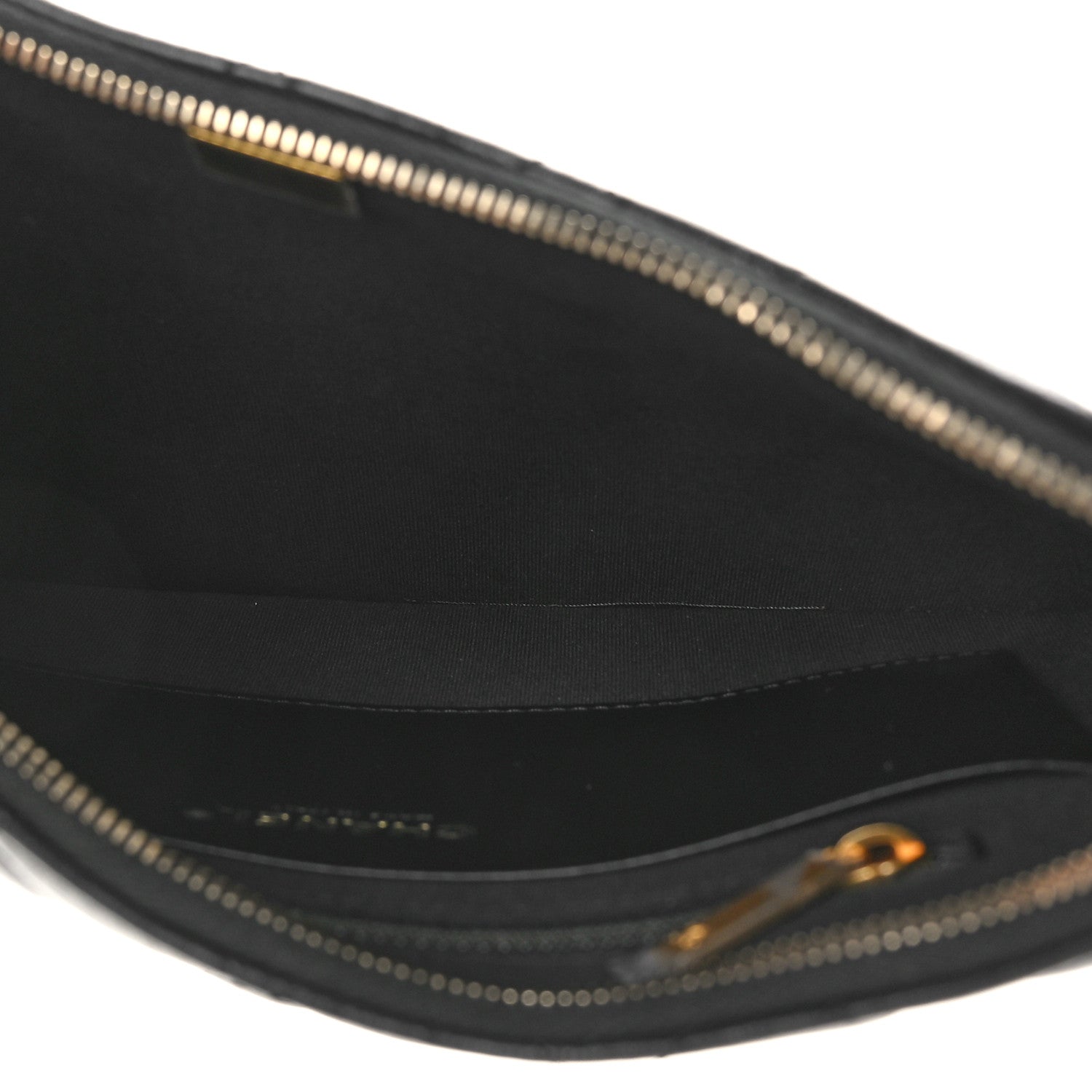 Chanel Shiny Crumpled Lambskin Quilted Large Trendy Chain Around Hobo Black 5 of 9