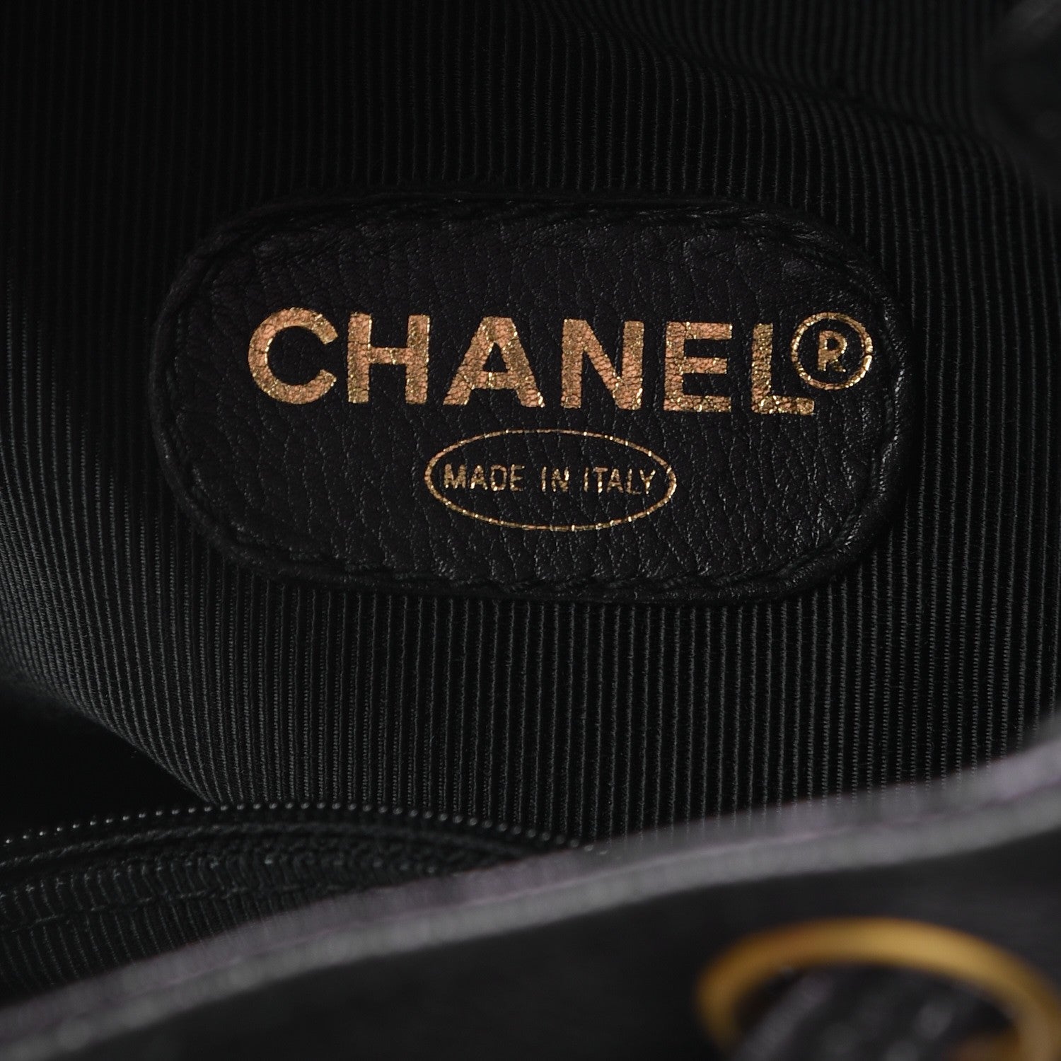 Chanel Caviar CC Backpack Black 6 of 8