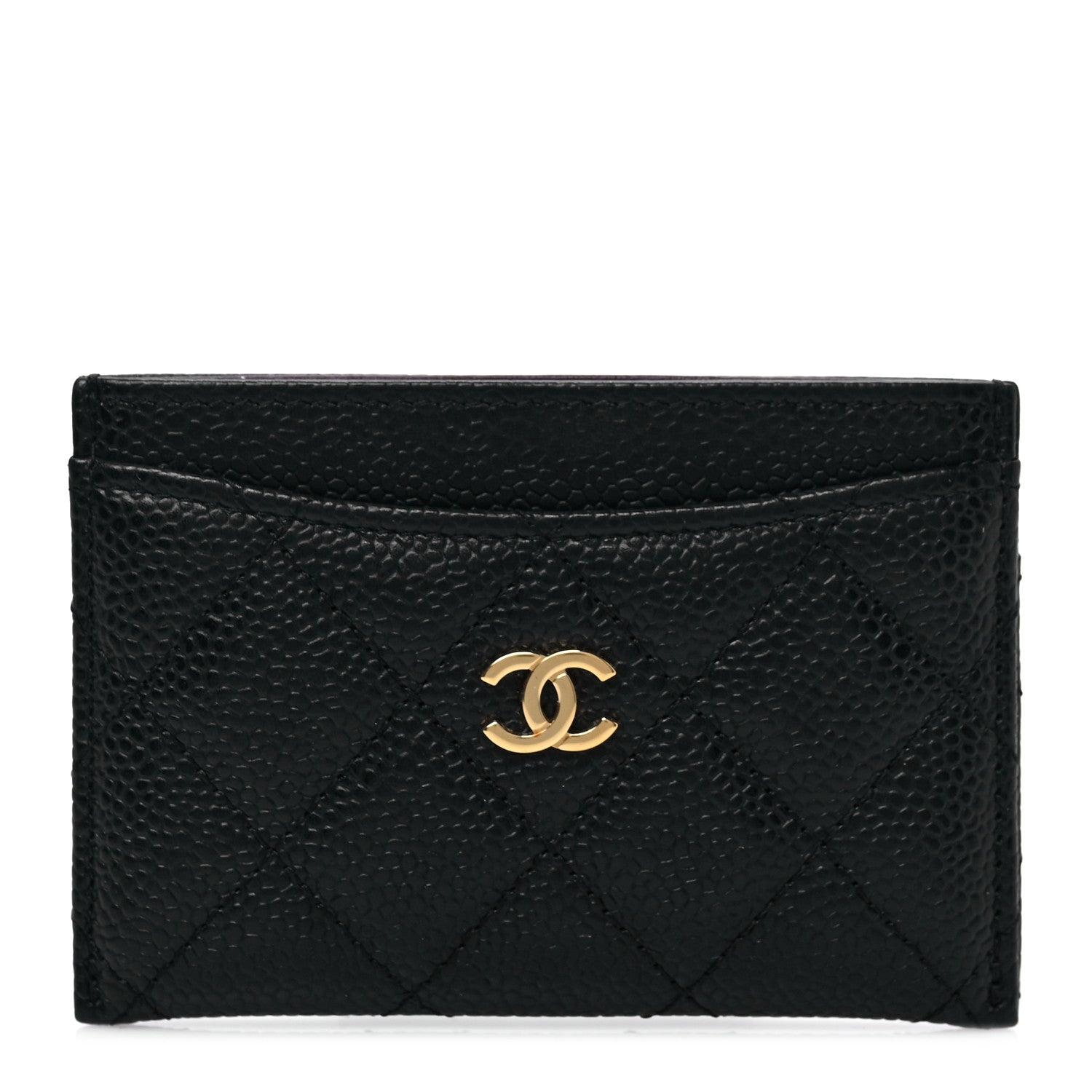 Chanel Caviar Quilted Card Holder Black 1 of 9