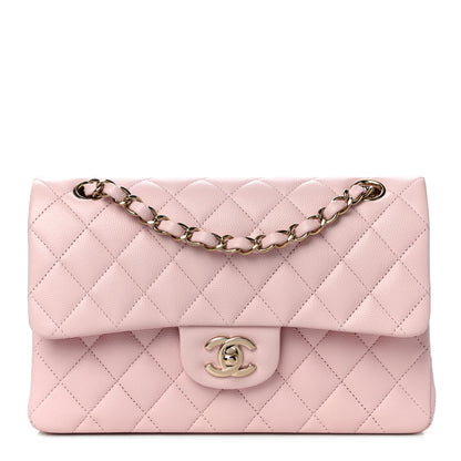 Chanel Caviar Quilted Small Double Flap Light Pink 1 of 11