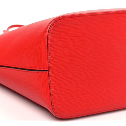 Louis Vuitton Epi Neverfull MM Coquelicot 8 of 11