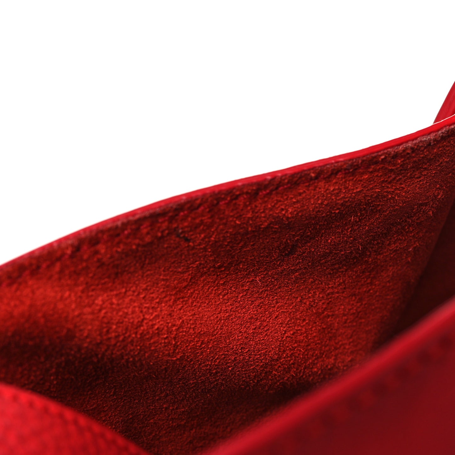 Supple Calfskin Medium Phantom Luggage Vermillion
