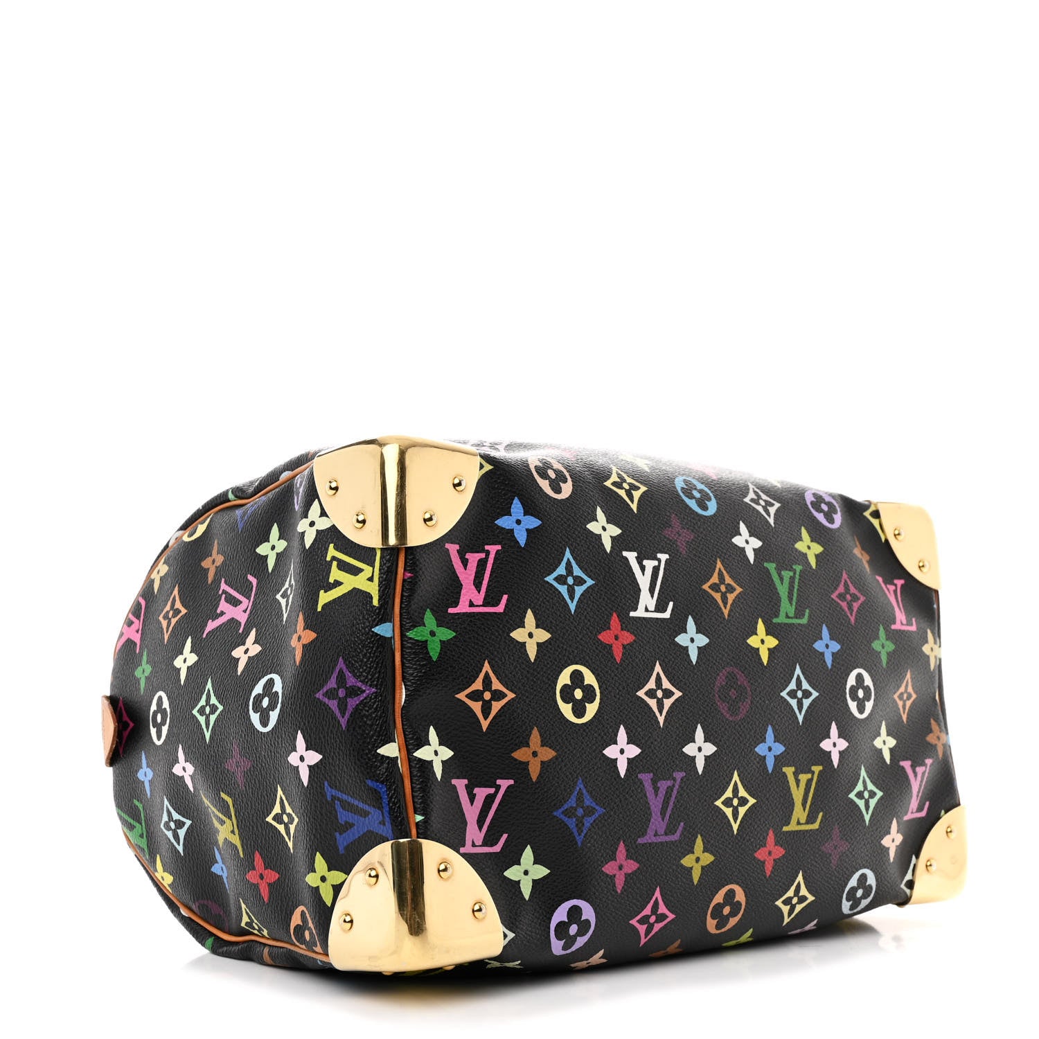 Louis Vuitton Monogram Multicolor Speedy 30 Black 4 of 12