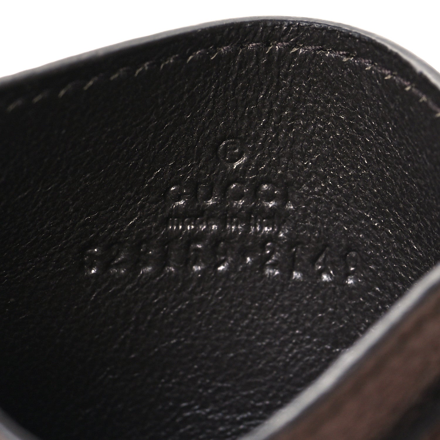 Gucci GG Supreme Monogram Textured Dollar Calfskin Ophidia Card Holder Beige Ebony New Acero 6 of 7