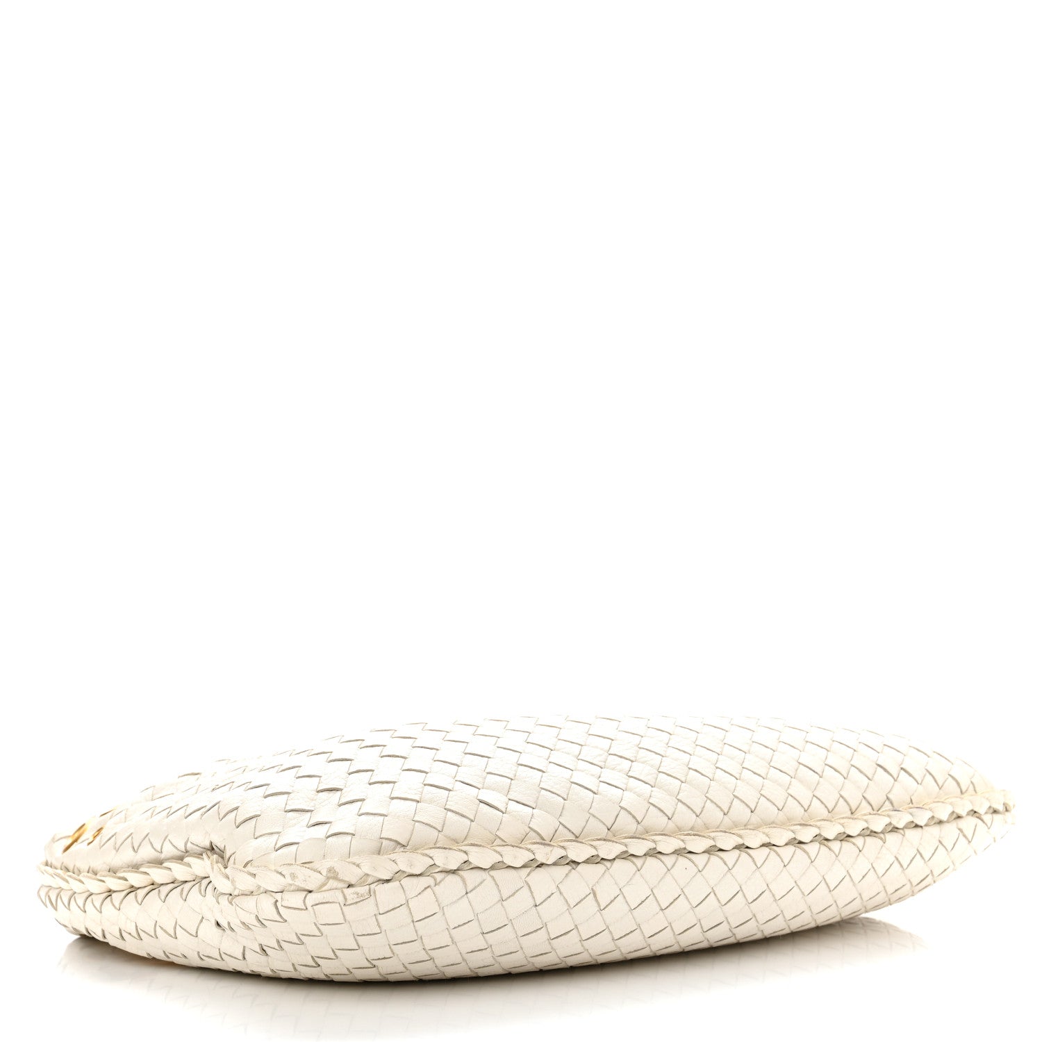 Bottega Veneta Nappa Intrecciato Medium Veneta Grommet Hobo White 5 of 16