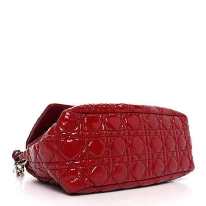 Christian Dior Patent Cannage Large Miss Dior Flap Red 4 of 10